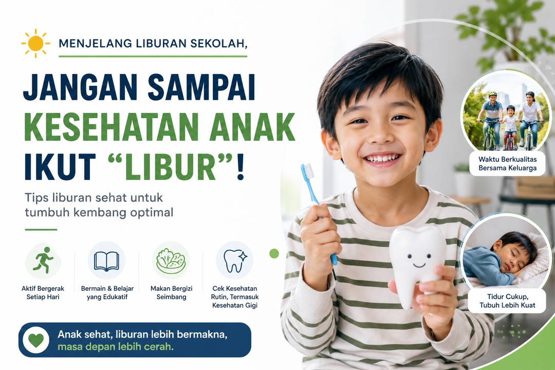 Menjelang Liburan Sekolah, Jangan Sampai Kesehatan Anak Ikut "Libur" | RS Roemani